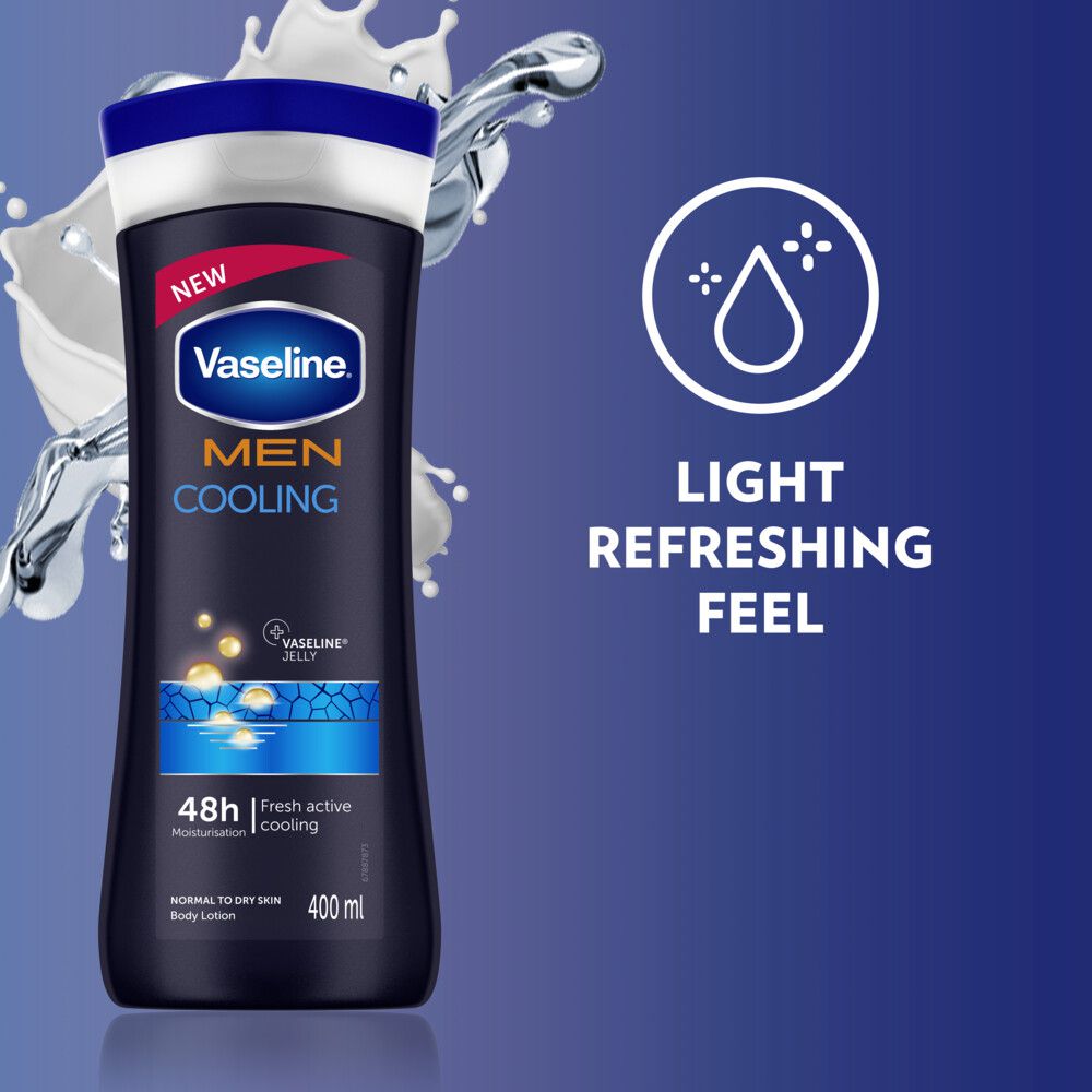 Vaseline Men Cooling Body Lotion